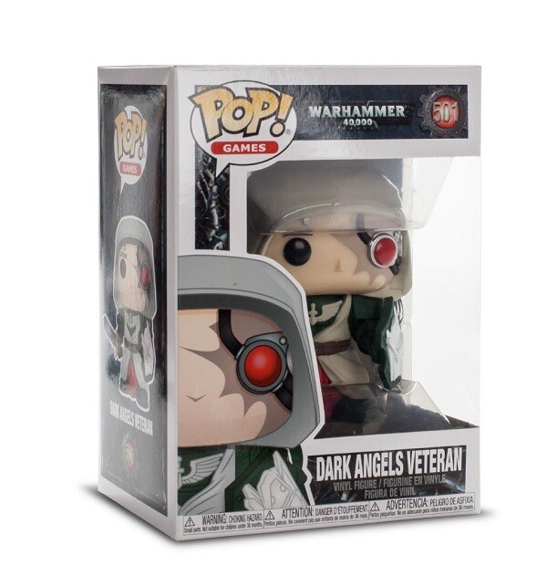 Figura De Acción Funko Warhammer 40.000 Dark Angels Veteran 3,75