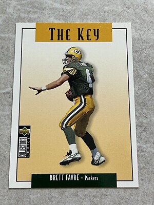 1995 Upper Deck Collectors Choice #U73 Brett Farve The Key Green Bay Packers