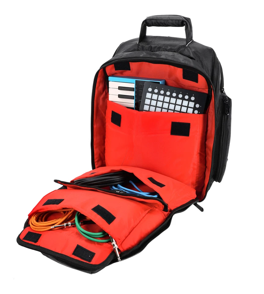 Rockville RVBACKPACK V2 Large DJ Laptop/Gear Travel Backpack Bag/9 Compartments - Image 4 of 4