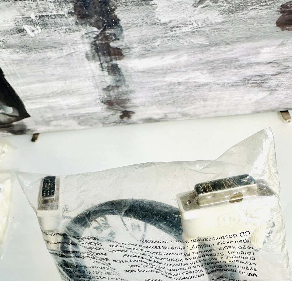 DVI-D to DVI-D Male Cable HDTV, PC, Monitor Cord #5K05407503HL04L55 - Image 3 of 4