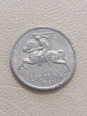 LITHUANIA / LIETUVA / 1 CENTAS 1991 Coin Kayihan Coins T148