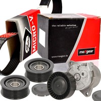 Gates 6PK2260 Keilrippenriemen-Satz + Spanner FüR Mercedes W203 W639