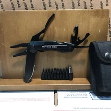 9-in-1 Multi-Purpose Tool Utility Knife Kit with 9Piece Screwdriver Bit Set #114