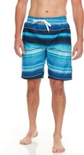 Kanu Surf Mens Barracuda Swim Trunks Navy Size Large