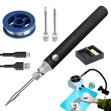 Mini-Akku-Lötkolben-Set, Temperaturanpassungseinstellungen mit USB-Kabel DHL