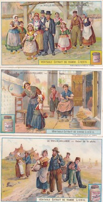 Liebig S857 6 Karten Old Holland Pub.Antwerpen auf Französisch (1906)