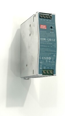 MEAN WELL EDR-120-12 SINGLE OUTPUT DIN RAIL POWER SUPPLY 12V 10 AMP