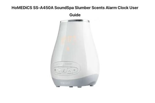 HoMedics SoundSpa Slumber Scents Aroma Alarm SS-A450 - 第 1/3 張圖片