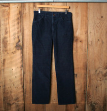 Vintage MAVERICK Blue Corduroy Straight Leg Pants No Tags - Measure 32x31