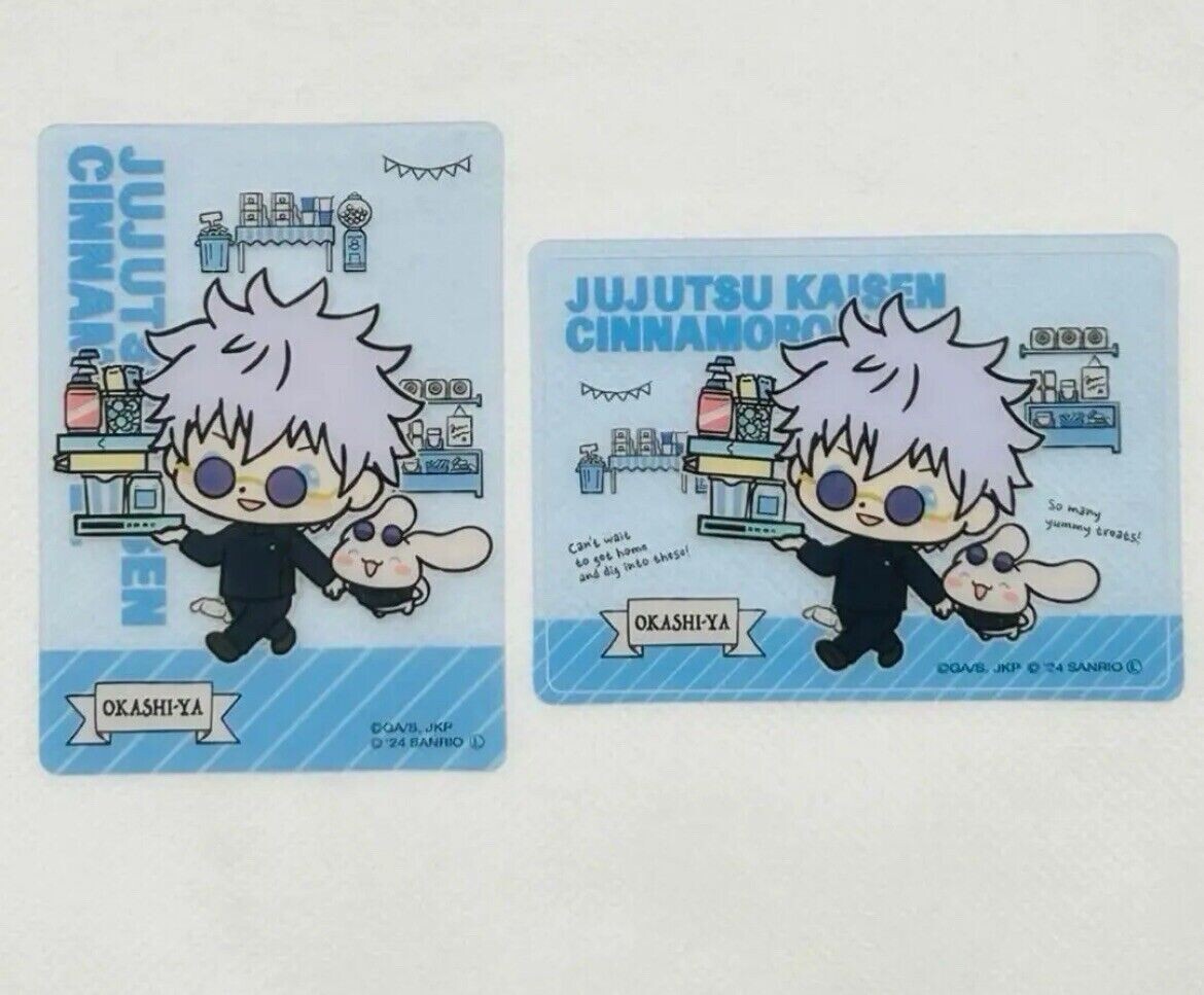 Jujutsu Kaisen Season 2 X SANRIO 2024 Satoru Gojo Clear Card Set