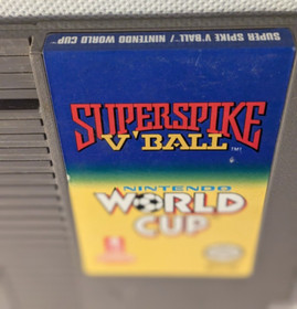 Super Spike Volleyball and World Cup Soccer NES
