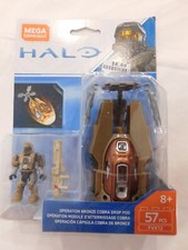 MEGA BLOKS HALO OPERATION BRONZE COBRA DROP POD MEGA CONSTRUX # FVK12