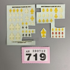 BRETONNIEN CHEVALIERS DE LA ROYAUME DÉCALCOMANIE TRANSFERT FEUILLE WARHAMMER