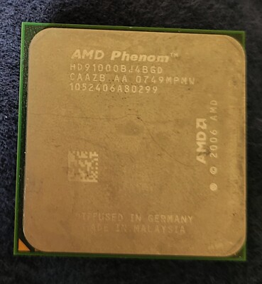 AMD Phenom X4 9100e 1.8GHz/2MB Socket/Socket AM2+ HD91000BJ4BGD Processor CPU