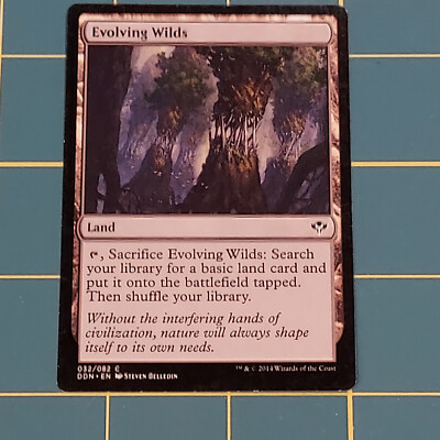 cards like evolving wilds mtg [Innistrad: Midnight Hunt] – TokenMTG Foundations (FDN) #262 Illustrated by Sam Burley Magic Evolving Wilds · Rivals of