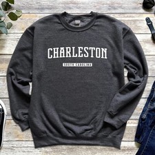 Charleston Sweatshirt  Charleston South Carolina Crewneck Sweatshirt