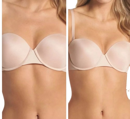 Spanx Sheerflex Fit to You Bra Champagne Beige 30071R Small A-C