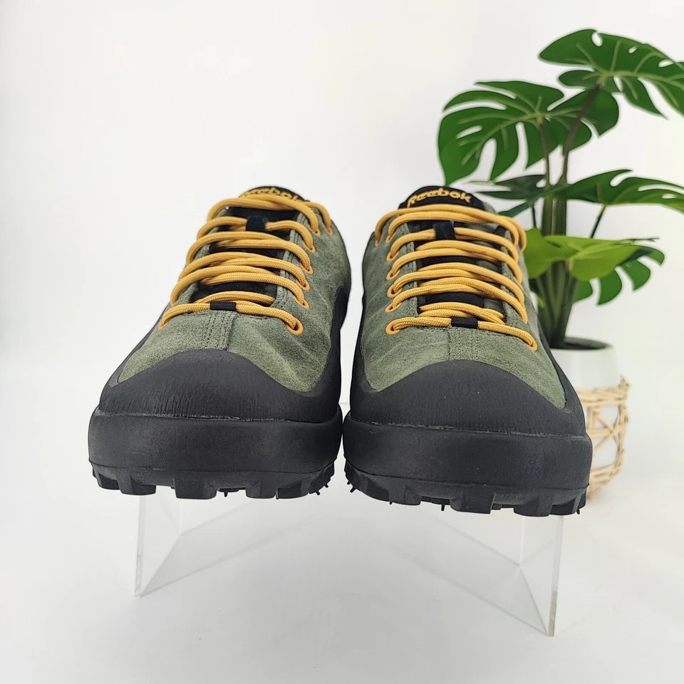 Zapatos de cuero verde para acampar Trailwalker Rebook para hombre talla 9,5 EE. UU. Foto 2 de 4