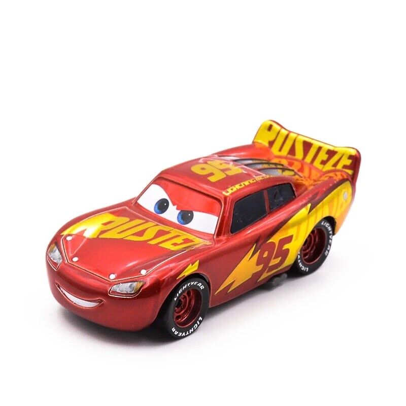 Disney Pixar Cars Diecast Racers No.95 Lightning Mcqueen Toys