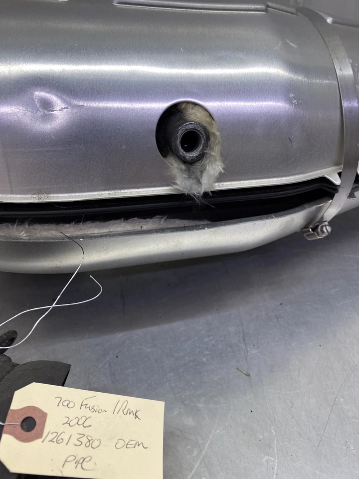 Tubo de escape afinado para moto de nieve Polaris 2006 fusión RMK Switchback 900 1261380 Foto 3 de 4