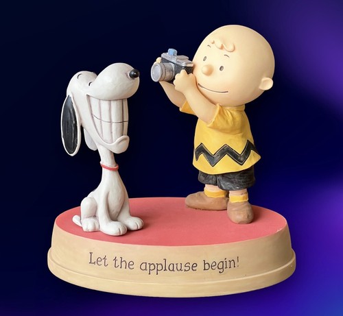 Hallmark Peanuts Gallery Snoopy Charlie Brown Let The Applause Begin 2012 New - 第 3/14 張圖片