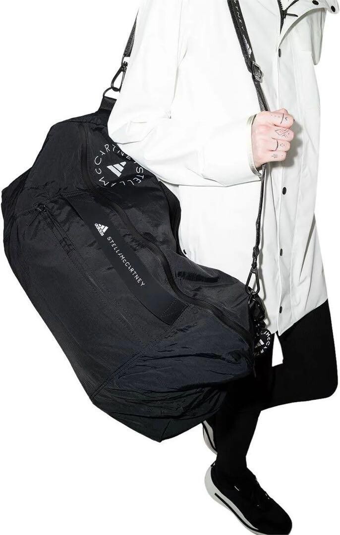 Adidas by Stella McCartney Boston Bag Studio Bag Logo Black Adidas by Stella McCartney Boston Bag Studio Bag Logo Black