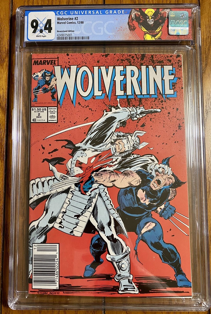 アメコミリーフ Wolverine #2 CGC 9.4 Wolverine #2 CGC 9.4 Marvel 12/88 Newstand Edition Chris