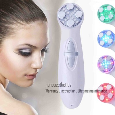 Facial Beauty Skin Tightening Machine RF LED Light Photon Therapy Beauty Device