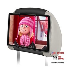 Upgrade Tablet Holder for Car, Car Headrest Mount 1 Pack- fits 10-12.9" tablet