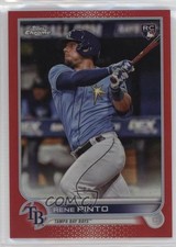 2022 Topps Chrome Update Red Refractor 16/25 Rene Pinto #USC139 0dj0