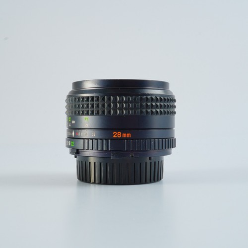 NEAR MINT MINOLTA MD W.ROKKOR 28mm F/3.5 Prime Lens - Picture 9 of 21