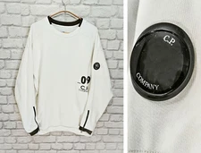 CP Company Men's Long Sleeve Sweatshirt Top Size L