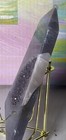 UV Reactive Blue Lace Banded Agate Amethyst Geode Freeform w/Metal Stand — photo 3