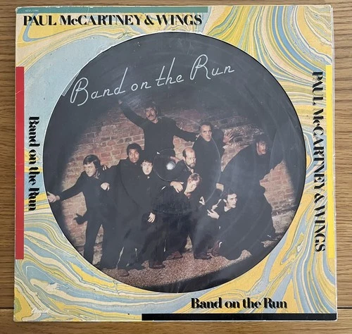 PAUL MCCARTNEY & WINGS / BAND ON THE RUN US PRESS LP PICTURE DISC BEATLES