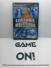 Legends of Wrestling (PlayStation 2, 2001) Complete Tested Working - Free Ship
