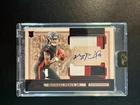 Michael Penix Jr Panini One 2024 - Dual Patch Auto RPA Red /75 RC Color Match 🔥