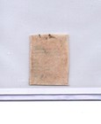 Newfoundland 1860  Imperforated Coat of Arms Orange 1Sh — photo 2