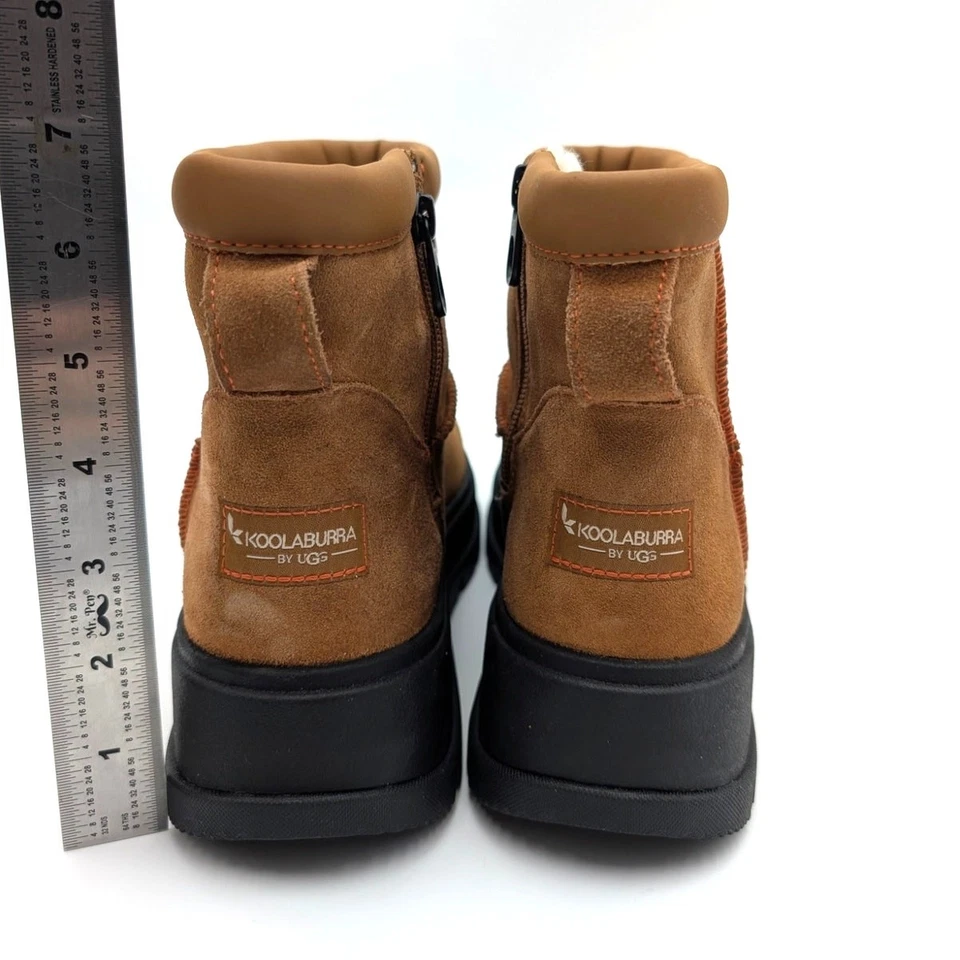 Mini botas híbridas Koolaburra by UGG Koola para mujer coñac talla US6 EU37 Foto 4 de 4