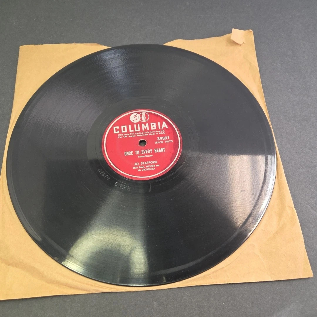 Columbia 78 RPM Vinyl Records | Updated Sep 2026