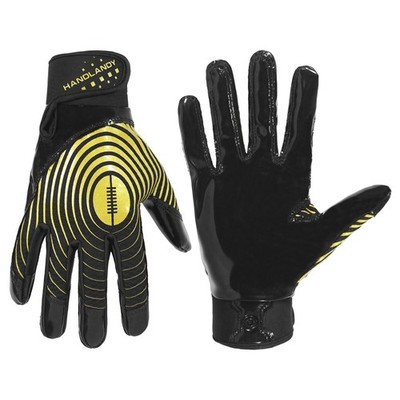 HANDLANDY  Adult Football Gloves, Sticky Receiver Gloves