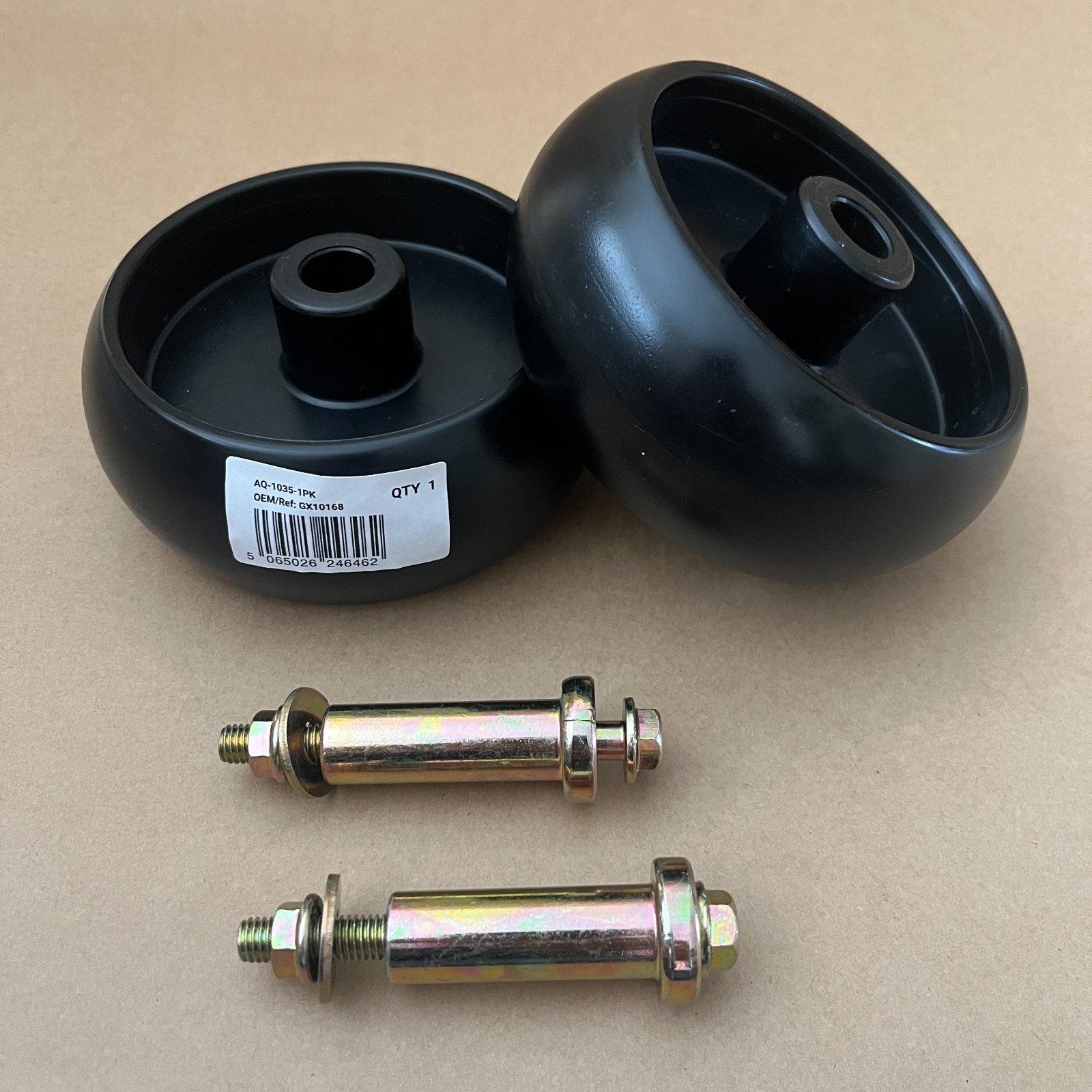 2x Anti-scalp Mower Gauge Deck Wheel Kit GX10168 John Deere X350R X120 X165 X350