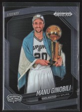 2024-25 Panini Prizm Black #279 Manu Ginobili San Antonio Spurs