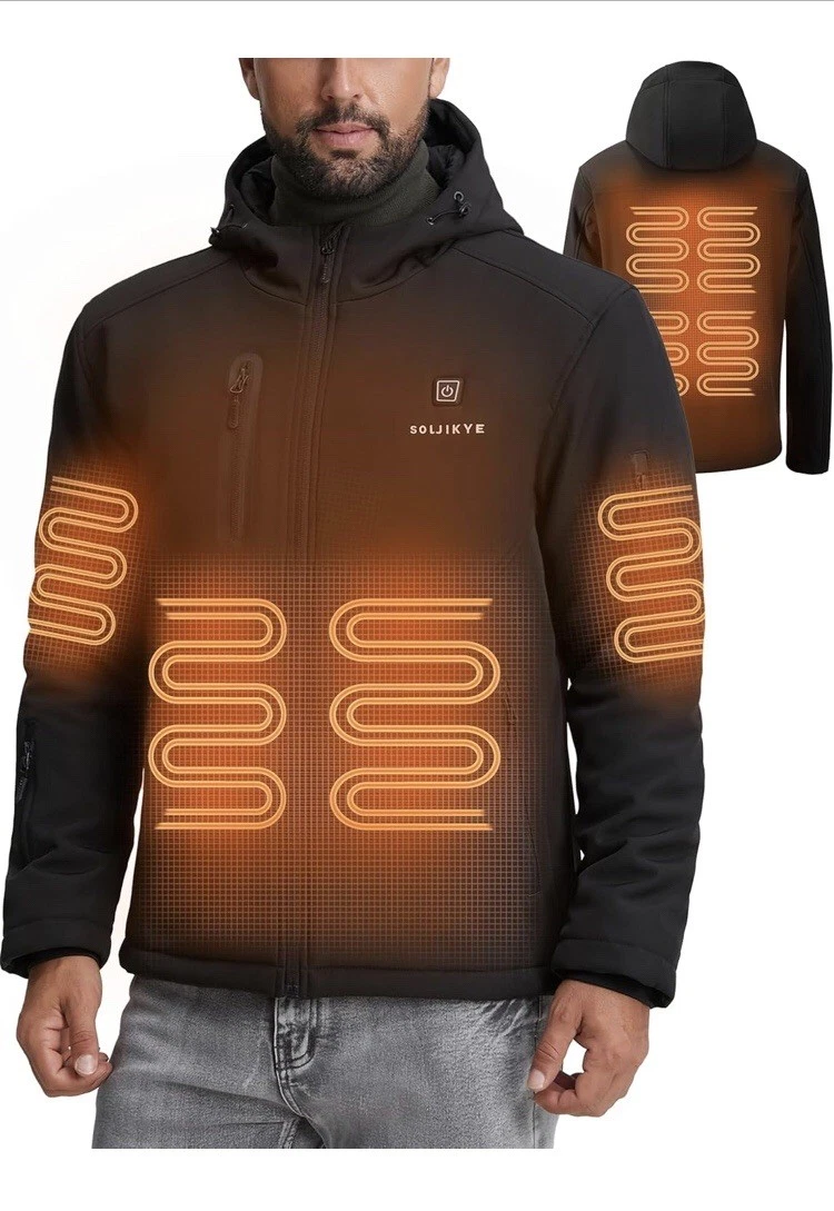 SOLJIKYE Heated Vest for Men Electric Heated Puffer XL
Opens in a new window or tab