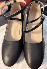 Women's Latin Ballroom Dance Shoe Size 39, W/Fast Strap Attachment/detachment