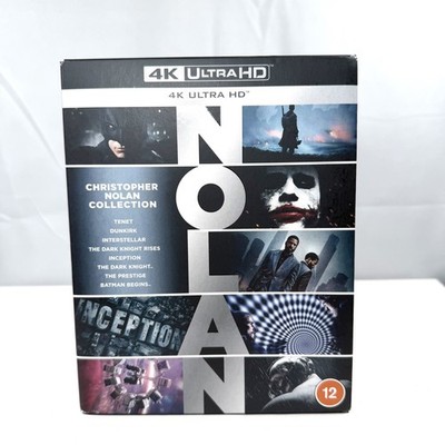 Christopher Nolan Collection 8-Films 4K Ultra HD Region Free Theatrical Audio Mi