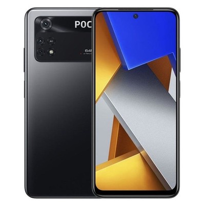 VERSIEGELT VERPACKT Xiaomi POCO M4 Pro 4G 128GB (Schwarz) entsperrt