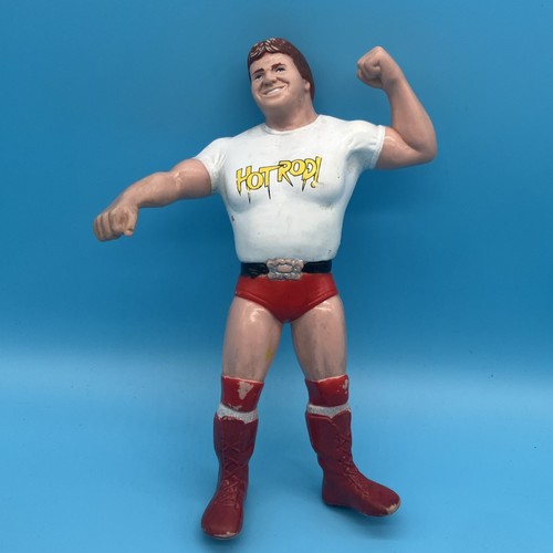 WWF Superstars Hot Rod Rowdy Roddy Piper Rubber Fi...