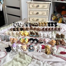 Vintage 90s Puppy Kitty Jungle In My Pocket Figures Lot of 63 Toys Dogs Cats