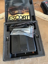 Vintage ESCORT Radar Warning Receiver Works w/ Case, Manual  Bracket