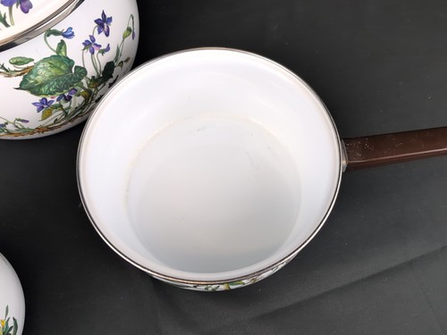 Lot Of Villeroy & Boch Botanica Enameled Metal Cooking Pots And Pans - Picture 11 of 18